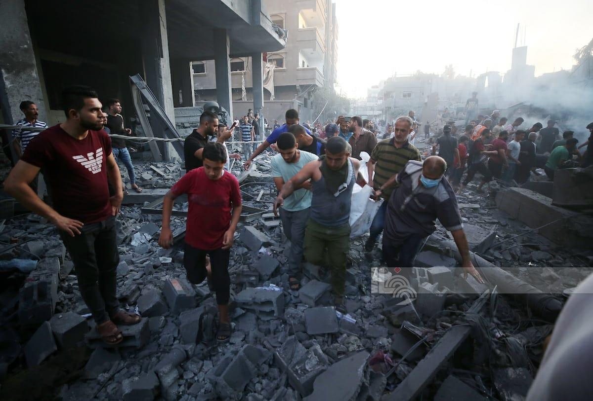 3 شهداء ومصابون بقصف للاحتلال على دير البلح وبيت لاهيا في قطاع غزة