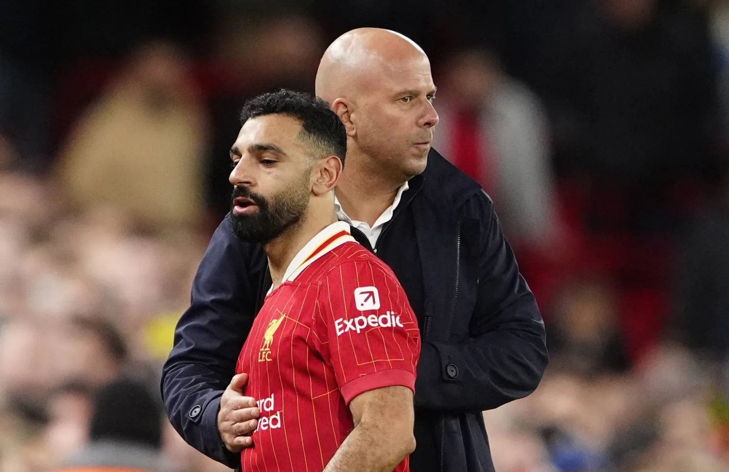 سلوت: مستقبل ليفربول يبدو واعداً بعد رحيل صلاح