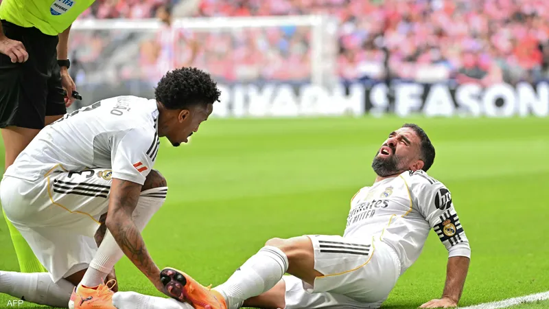 ريال مدريد يعلن إصابة كارفاخال.. ويحدد طبيعتها