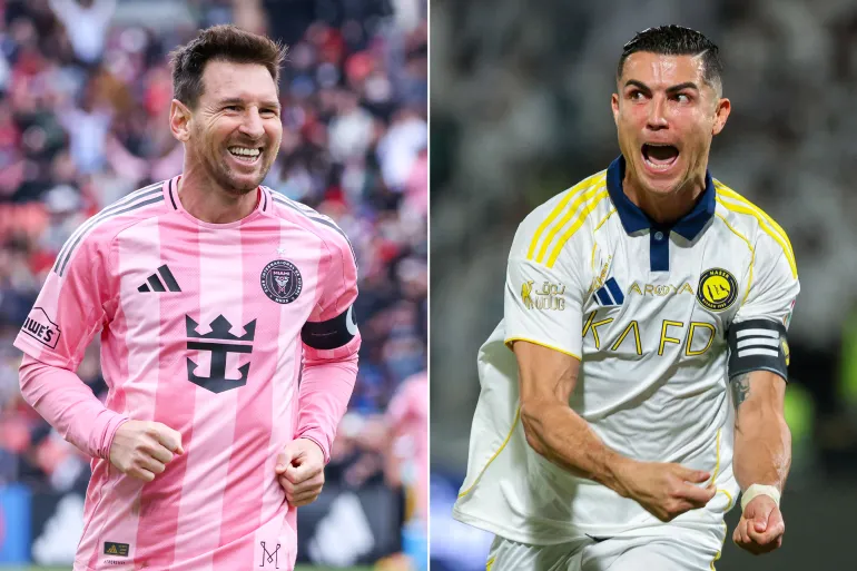 من الرياض إلى ميامي.. سباق الـ1000 هدف يشتعل بين رونالدو وميسي