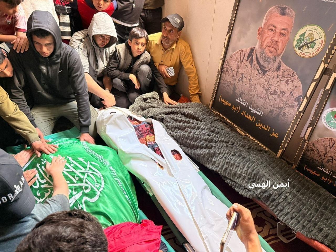 غزة تشيّع قائد كتائب القسام عز الدين الحداد