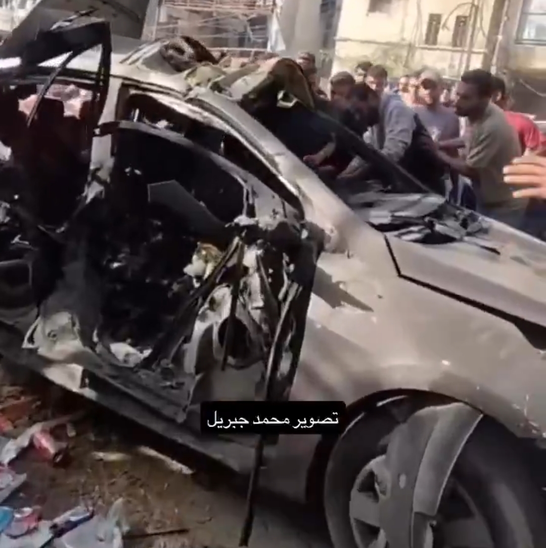 شهيد في استهداف الاحتلال مركبة في مدينة غزة