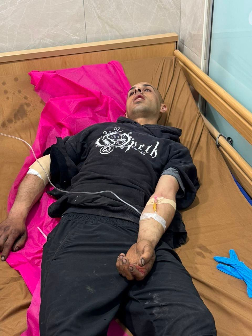 إصابة شاب طعناً في هجوم المستوطنين جنوب نابلس