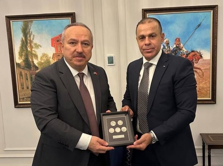 اللواء السقا يبحث مع مدير عام الأمن التركي آفاق التعاون المشترك وتبادل الخبرات