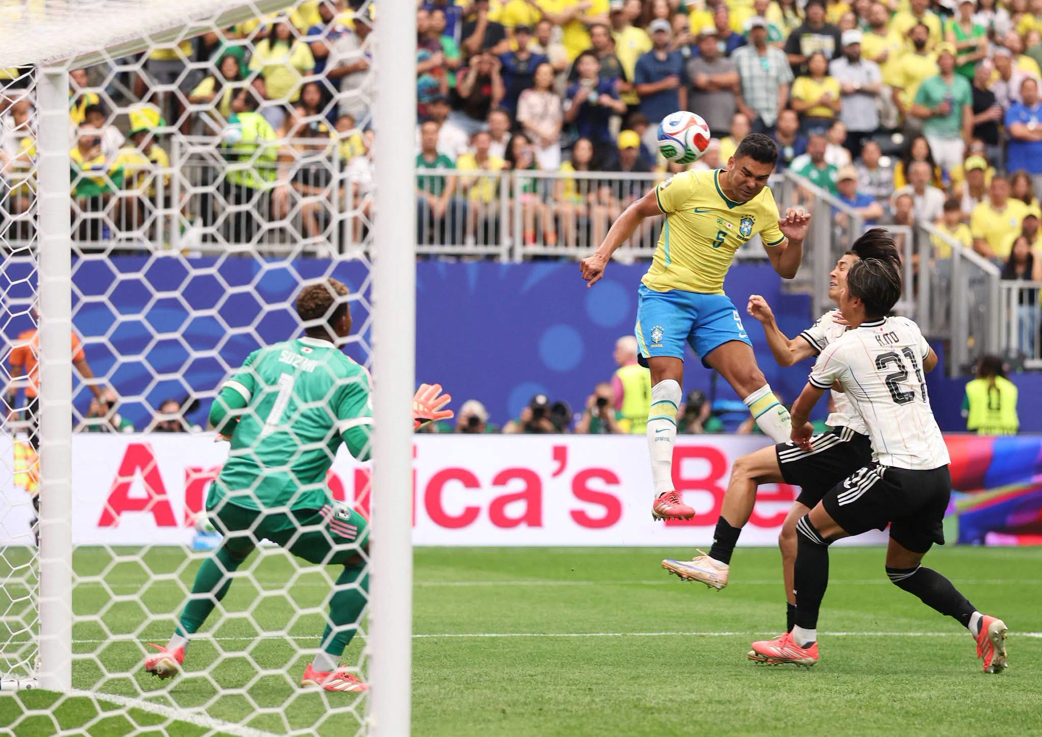 البرازيل تضرب اليابان بالقاضية القاتلة وتتأهل لدور الـ16