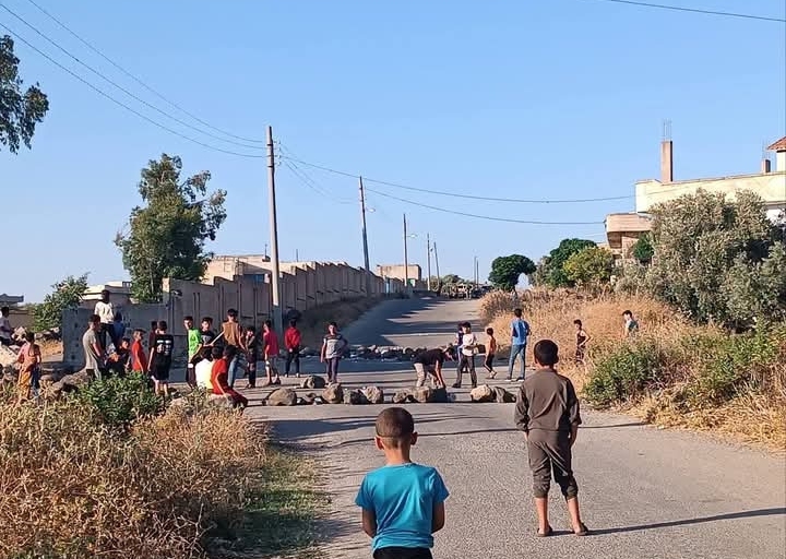 توغل إسرائيلي في ريف درعا الغربي وحركة نزوح من سكان المنطقة
