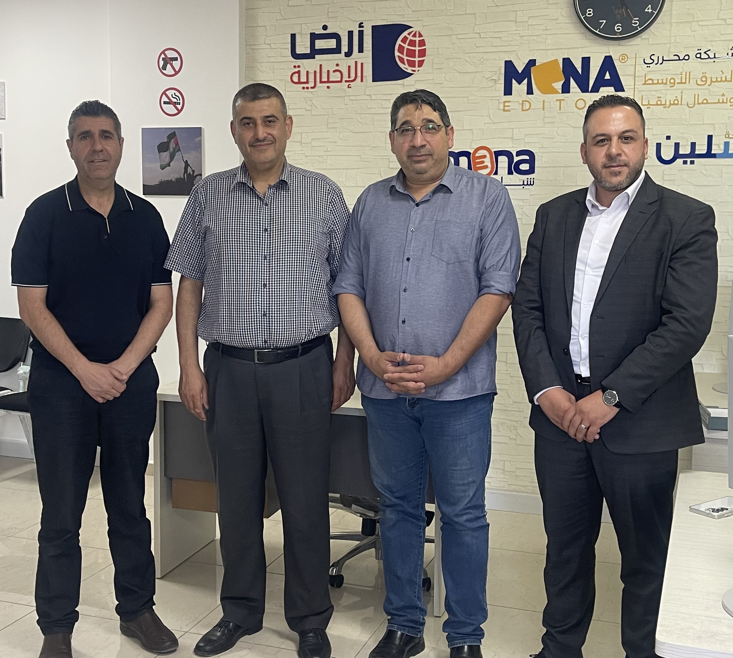 نوفوس تبحث مع جمعية المدربين الفلسطينيين تعزيز التعاون الإعلامي والتدريبي