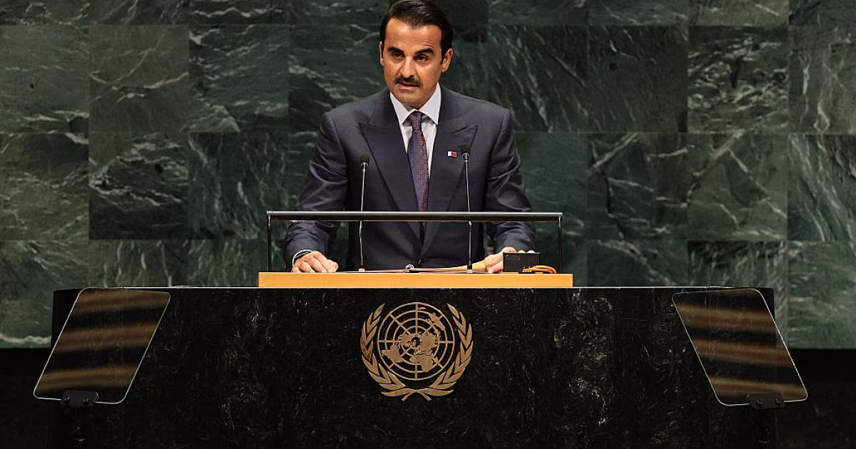 أمير قطر: ما يحدث في غزة إبادة جماعية