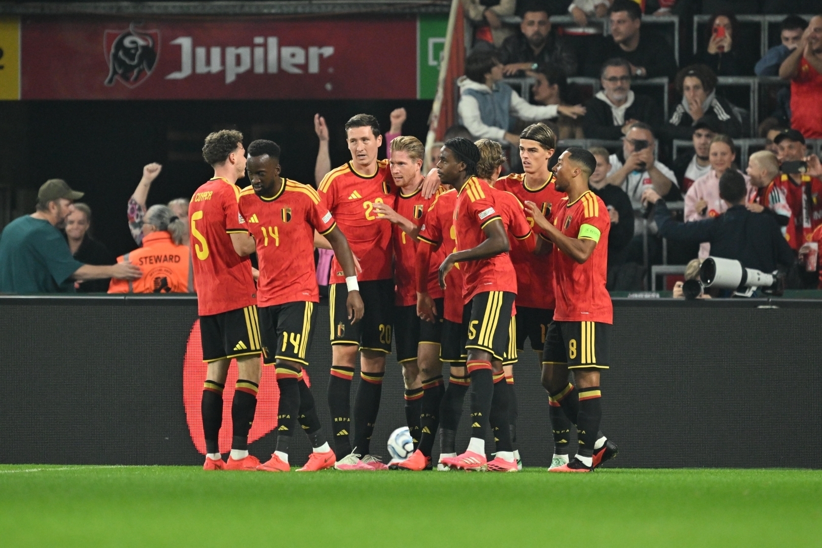 بلجيكا تعمق جراح تركيا وتهدد إيطاليا في دوري أمم أوروبا