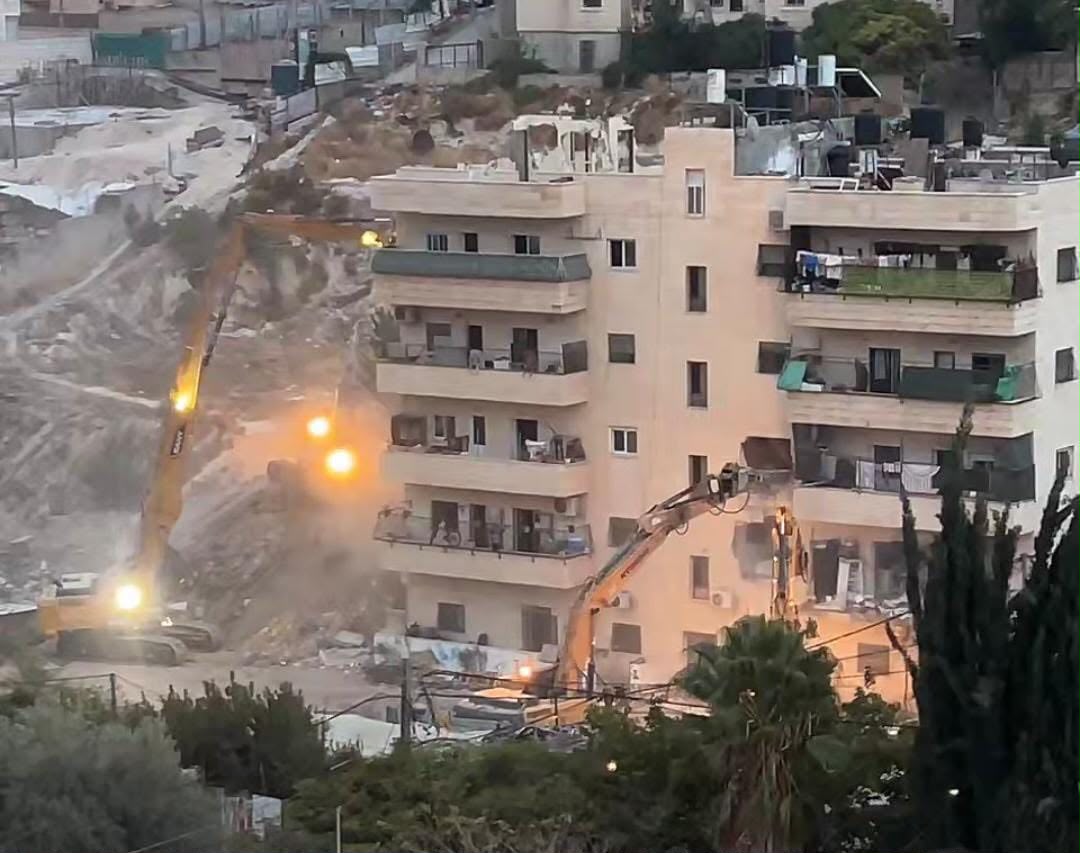  بن غفير يشارك في هدم البناية السكنية في الطور ومحافظة القدس تعتبره تحريضا رسميا